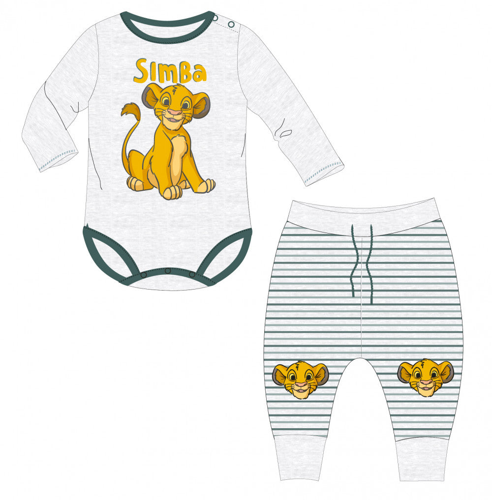 Disney Az Oroszlánkirály baba body + nadrág szett