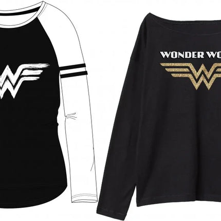 Wonder Woman gyerek hosszú ujjú póló 8 - 13 év / 128 - 158 cm