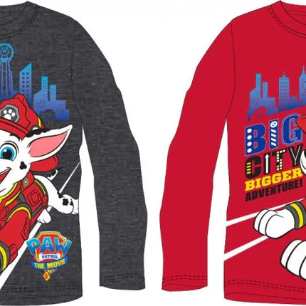 Mancs Őrjárat Big City gyerek hosszú póló, felső 3 - 8 év / 98 - 128 cm