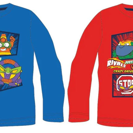 SuperZings gyerek hosszú póló, felső 3 - 8 év / 98 - 128 cm