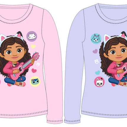 Gabi babaháza Music gyerek hosszú póló, felső 4 - 9 év / 104 - 134 cm