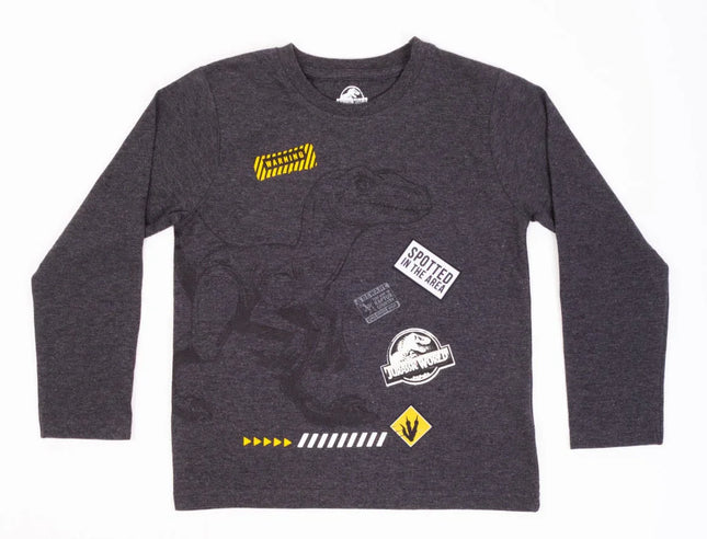 Jurassic World gyerek hosszú póló, felső 4 - 9 év / 104 - 134 cm