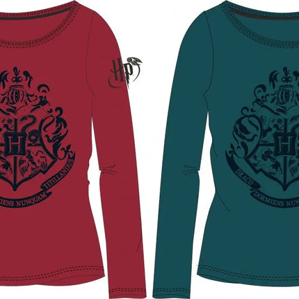 Harry Potter Crest gyerek hosszú ujjú póló 8 - 13 év / 128 - 158 cm