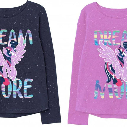 Én kicsi pónim gyerek hosszú póló, felső 3 - 8 év / 98 - 128 cm