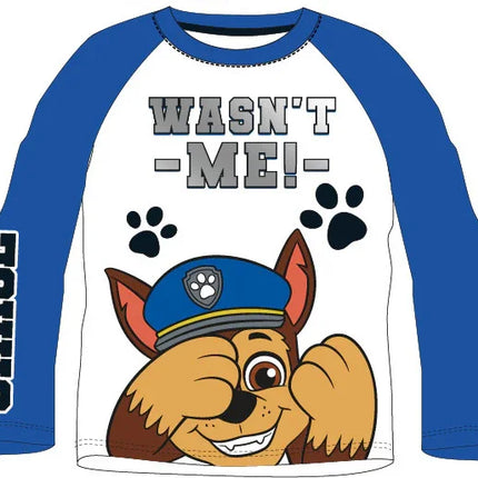 Mancs Őrjárat Blue gyerek hosszú póló, felső 3 - 8 év / 98 - 128 cm