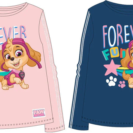 Mancs Őrjárat Fun gyerek hosszú póló, felső 3 - 8 év / 98 - 128 cm