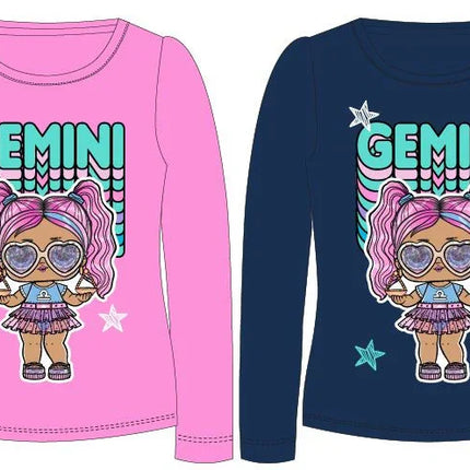 LOL Surprise Gemini gyerek hosszú ujjú póló 3 - 8 év / 98 - 128 cm