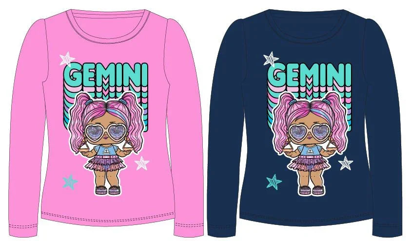 LOL Surprise Gemini gyerek hosszú ujjú póló 3 - 8 év / 98 - 128 cm