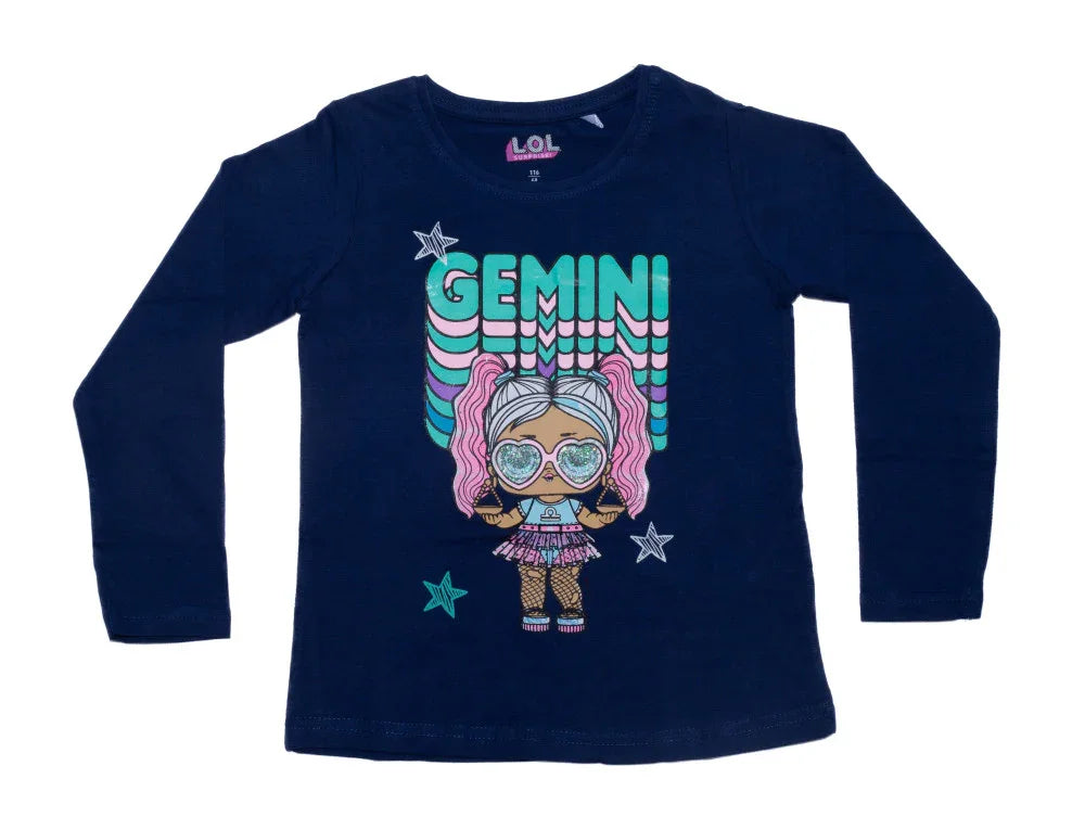 LOL Surprise Gemini gyerek hosszú ujjú póló 3 - 8 év / 98 - 128 cm