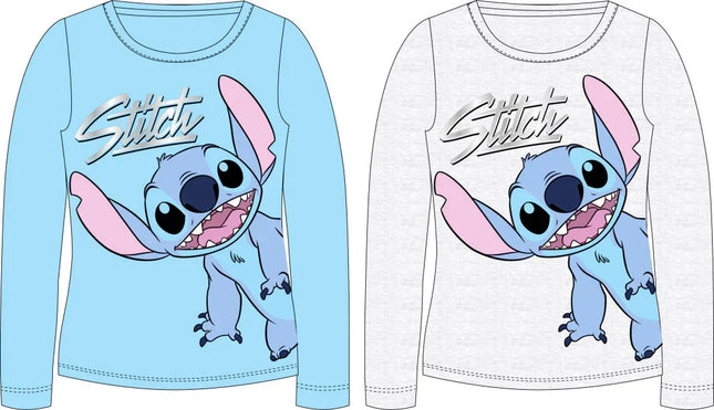 Disney Lilo és Stitch, A csillagkutya Smile gyerek hosszú póló, felső 3 - 8 év / 98 - 128 cm