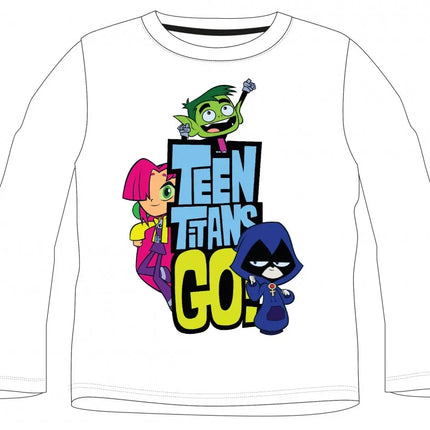 Tini Titánok gyerek hosszú póló, felső 4 - 9 év / 104 - 134 cm