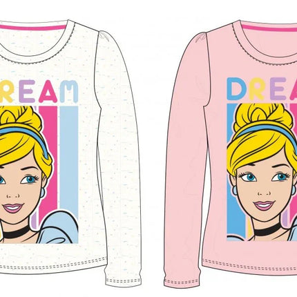Disney Princess gyerek hosszú póló, felső 3 - 8 év / 98 - 128 cm