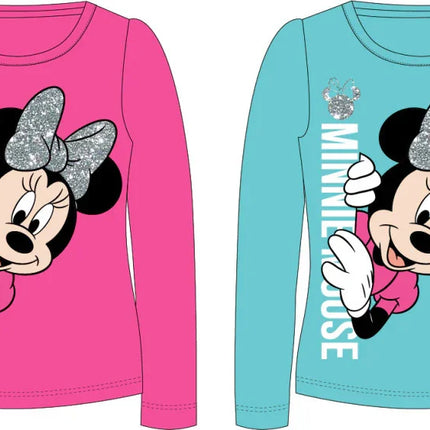 Disney Minnie Silver gyerek hosszú póló, felső 4 - 9 év / 104 - 134 cm