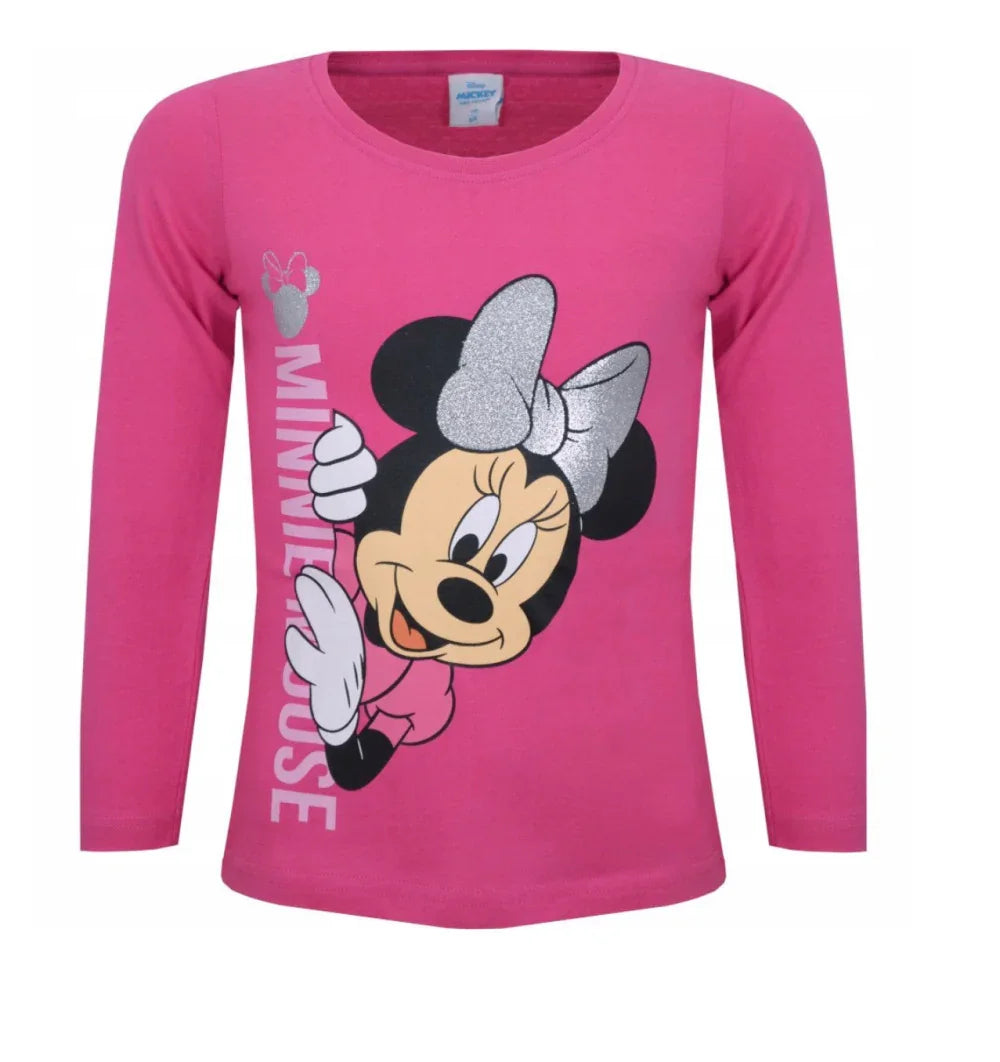 Disney Minnie Silver gyerek hosszú póló, felső 4 - 9 év / 104 - 134 cm