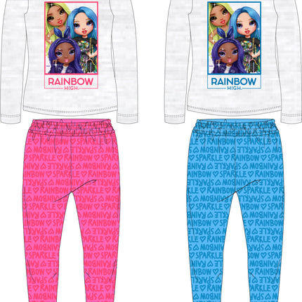 Rainbow High gyerek hosszú pizsama 3 - 8 év / 98 - 128 cm