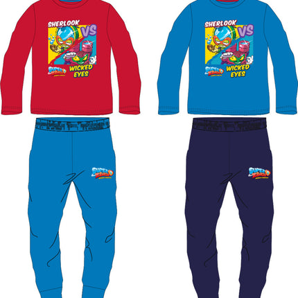 SuperZings gyerek hosszú pizsama 3 - 8 év / 98 - 128 cm