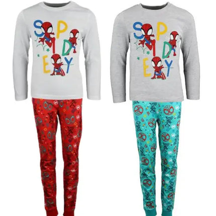 Pókember Spidey gyerek hosszú pizsama 104-134 cm