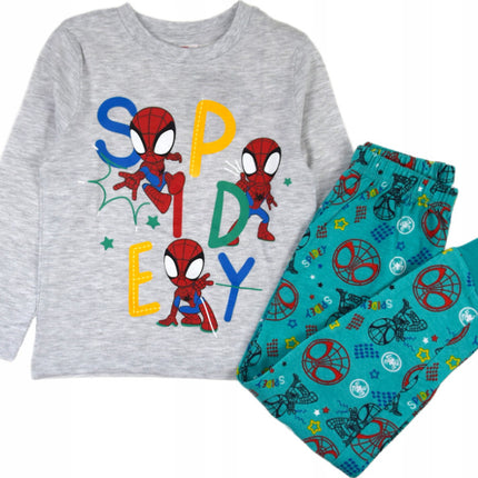 Pókember Spidey gyerek hosszú pizsama 104-134 cm