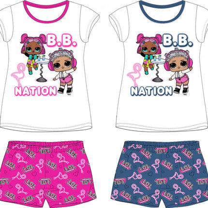 LOL Surprise gyerek rövid pizsama 4 - 9 év / 104 - 134 cm