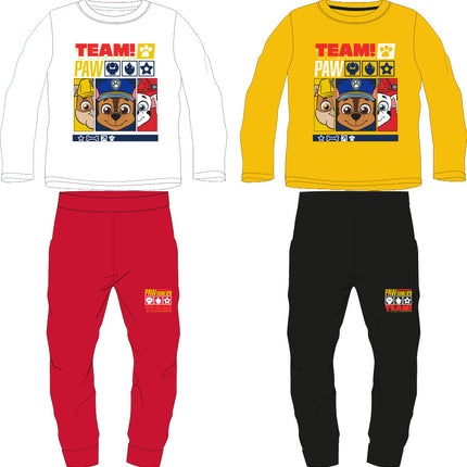 Mancs Őrjárat Team gyerek hosszú pizsama 3 - 8 év / 98 - 128 cm