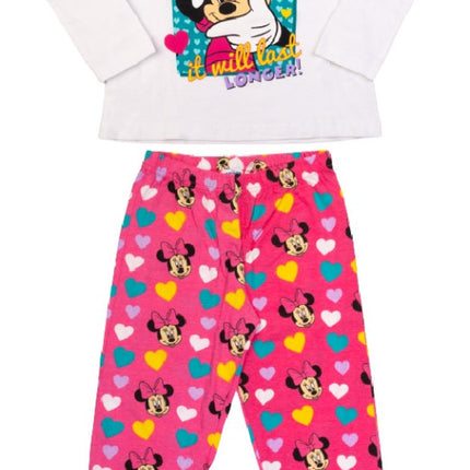 Disney Minnie Picture gyerek hosszú pizsama 4 - 9 év / 104 - 134 cm