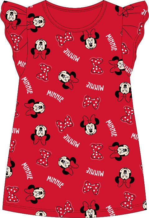 Disney Minnie Red gyerek rövid hálóing 3 - 8 év / 98 - 128 cm