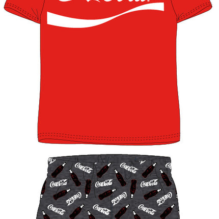 Coca-Cola gyerek rövid pizsama 9 - 14 év / 134 - 164 cm