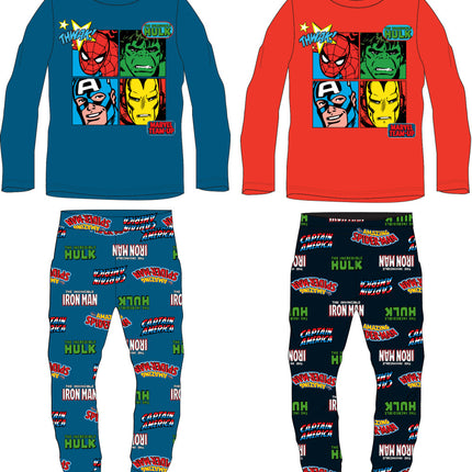 Boszúállók Team gyerek hosszú pizsama 104-134 cm