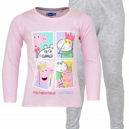 Peppa malac gyerek hosszú pizsama 2 - 6 év / 92 - 116 cm