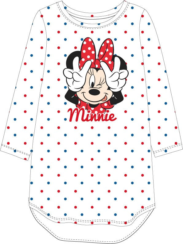 Disney Minnie Peek-a-Bow gyerek hálóing 3 - 8 év / 98 - 128 cm