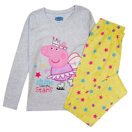 Peppa malac Shine gyerek hosszú pizsama 2 - 6 év / 92 - 116 cm