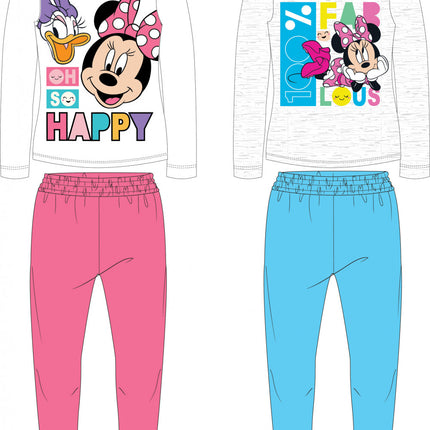 Disney Minnie gyerek hosszú pizsama 104-134 cm