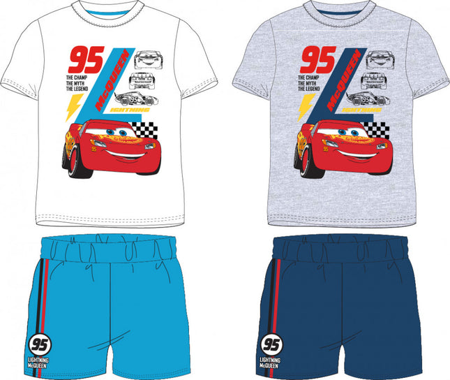 Disney Verdák Lightning Sleep gyerek rövid pizsama 3 - 8 év / 98 - 128 cm