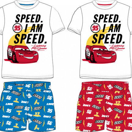 Disney Verdák Racing Dreams gyerek rövid pizsama 3 - 8 év / 98 - 128 cm