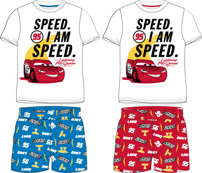 Disney Verdák Racing Dreams gyerek rövid pizsama 3 - 8 év / 98 - 128 cm
