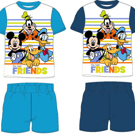 Disney Mickey Friends gyerek rövid pizsama 3 - 8 év / 98 - 128 cm