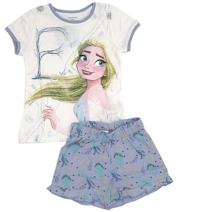 Disney Jégvarázs gyerek rövid pizsama 4 - 9 év / 104 - 134 cm