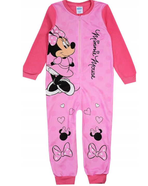Disney Minnie gyerek hosszú pizsama, overál 2 - 8 év / 92 - 128 cm