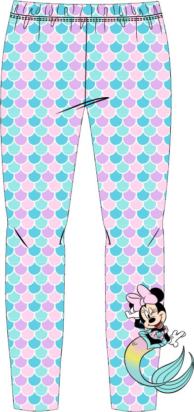 Disney Minnie Mermaid gyerek leggings 4 - 9 év / 104 - 134 cm