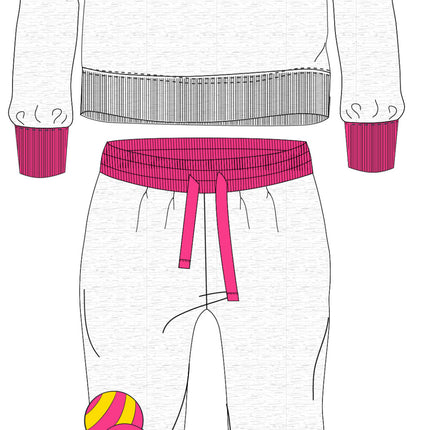 Disney Minnie Balloon gyerek melegítő, jogging szett 2 - 8 év / 92 - 128 cm