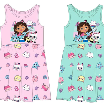 Gabi babaháza Music gyerek nyári ruha 2 - 8 év / 92 - 128 cm