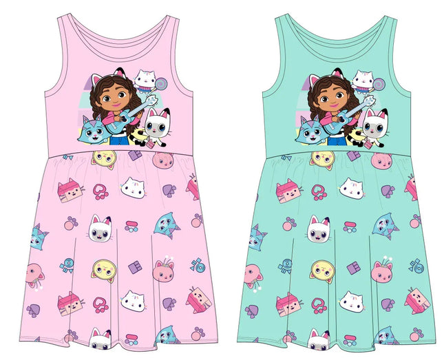 Gabi babaháza Music gyerek nyári ruha 2 - 8 év / 92 - 128 cm