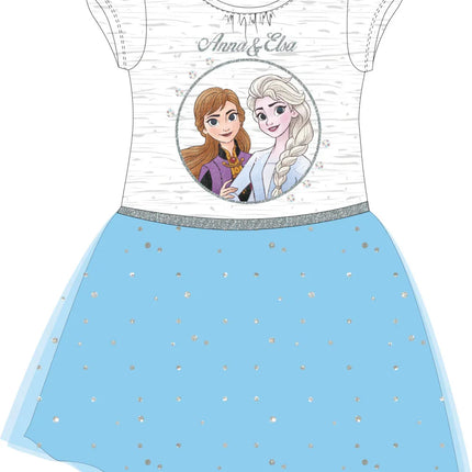 Disney Jégvarázs Anna & Elsa gyerek nyári ruha 4 - 9 év / 104 - 134 cm