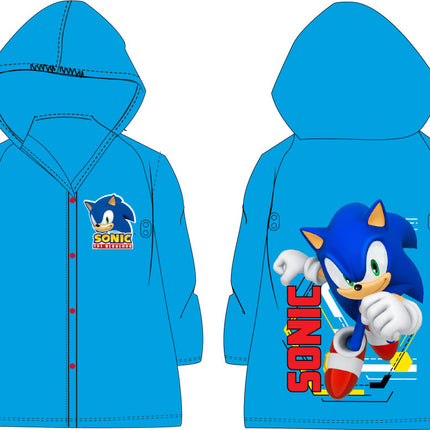Sonic a sündisznó Speed esőkabát 4 - 9 év / 104 - 134 cm