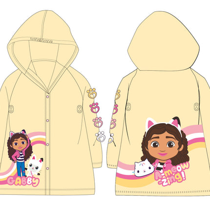 Gabi babaháza Yellow esőkabát 3 - 8 év / 98 - 128 cm