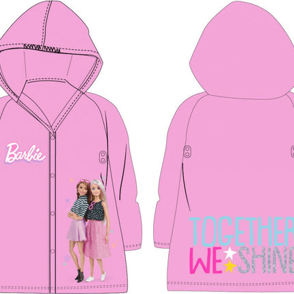 Barbie Shine esőkabát 3 - 8 év / 98 - 128 cm