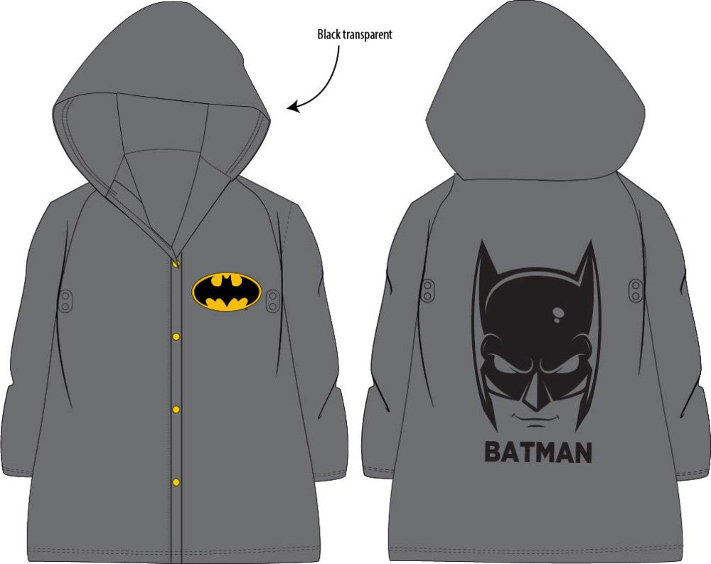 Batman esőkabát 4 - 9 év / 104 - 134 cm