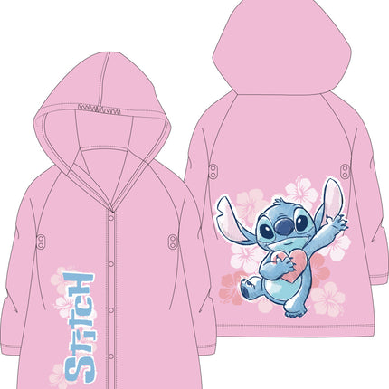 Disney Lilo és Stitch, A csillagkutya Heart esőkabát 3 - 8 év / 98 - 128 cm