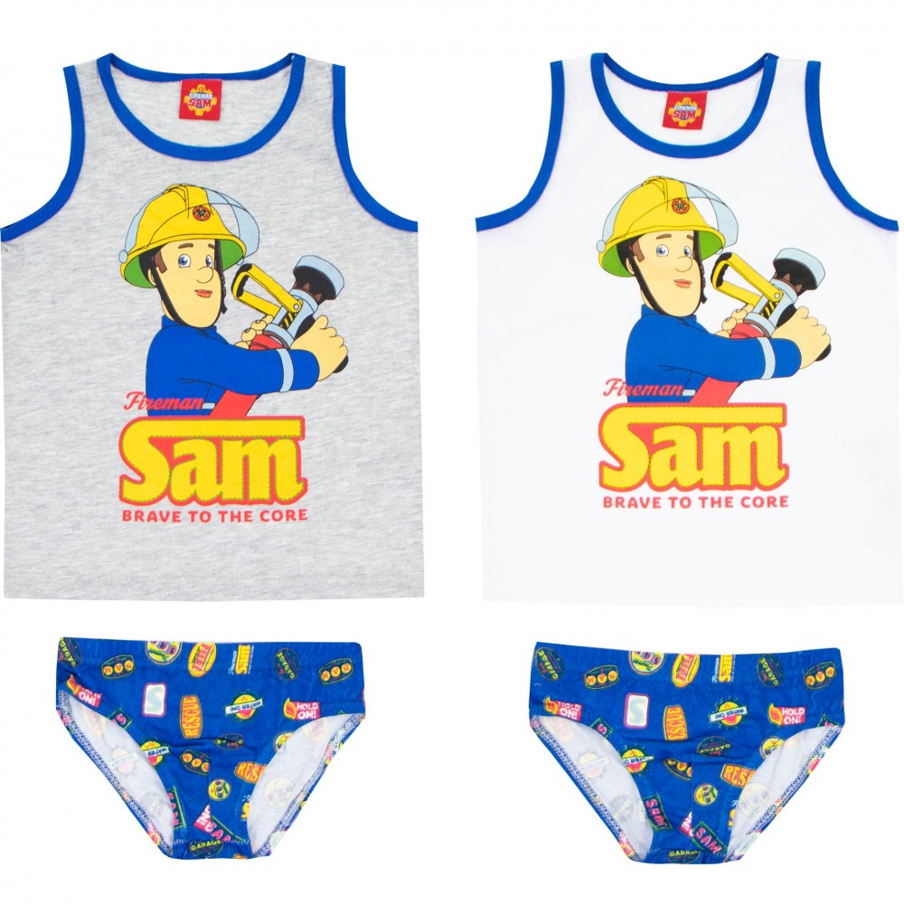 Sam a tűzoltó trikó + alsó szett 3 - 8 év / 98 - 128 cm