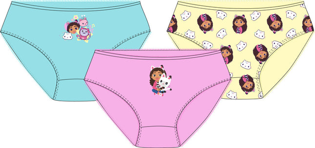 Gabi babaháza gyerek fehérnemű, bugyi 3 darab/csomag 4 - 9 év / 104 - 134 cm